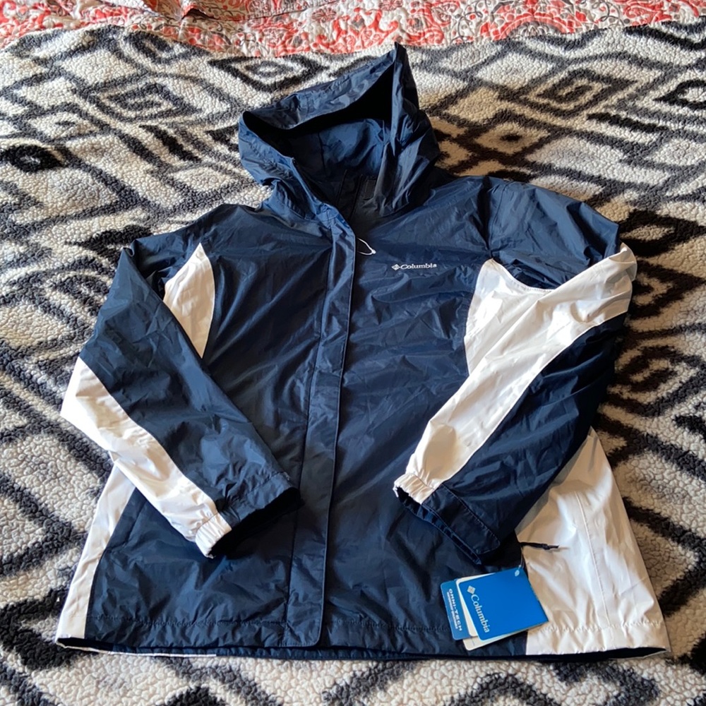 Columbia waterproof jacket nwt